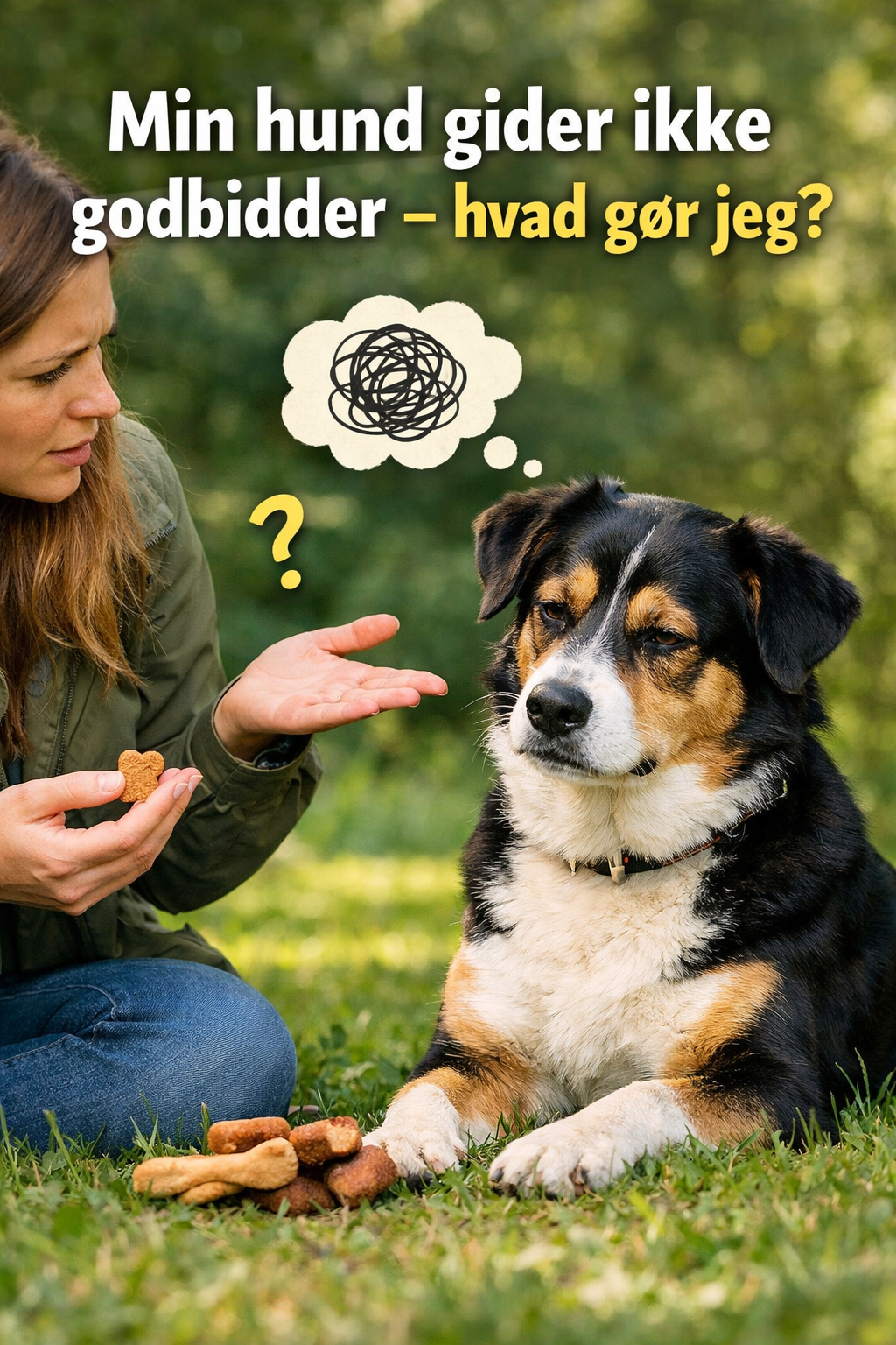 Min hund gider ikke godbidder – hvad gør jeg?